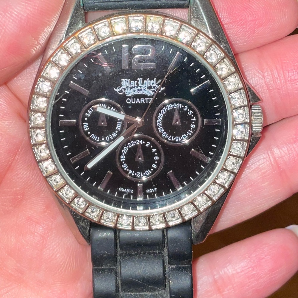 Black label watch
